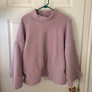 GAP purple turtleneck sweater